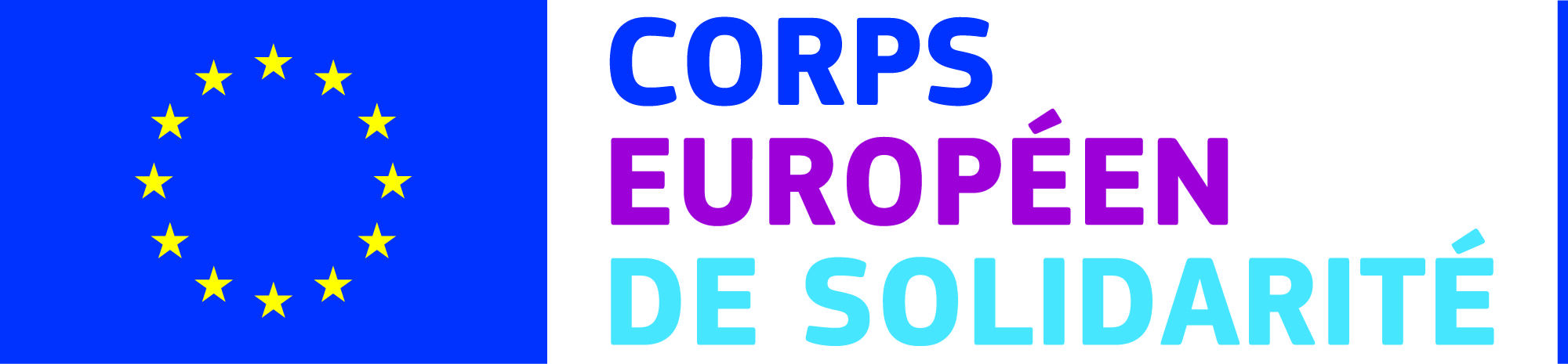 Logo du Corps européen de solidarité